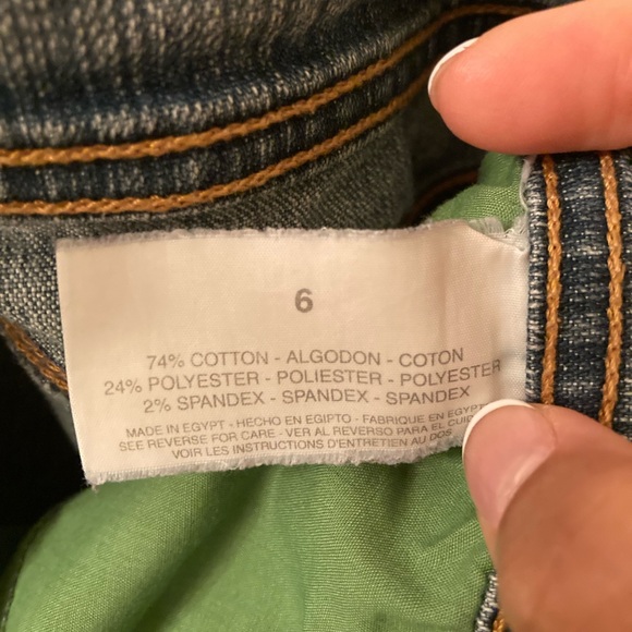 Jeanstar flare leg jeans with stonewashed look: good condition - Picture 8 of 12